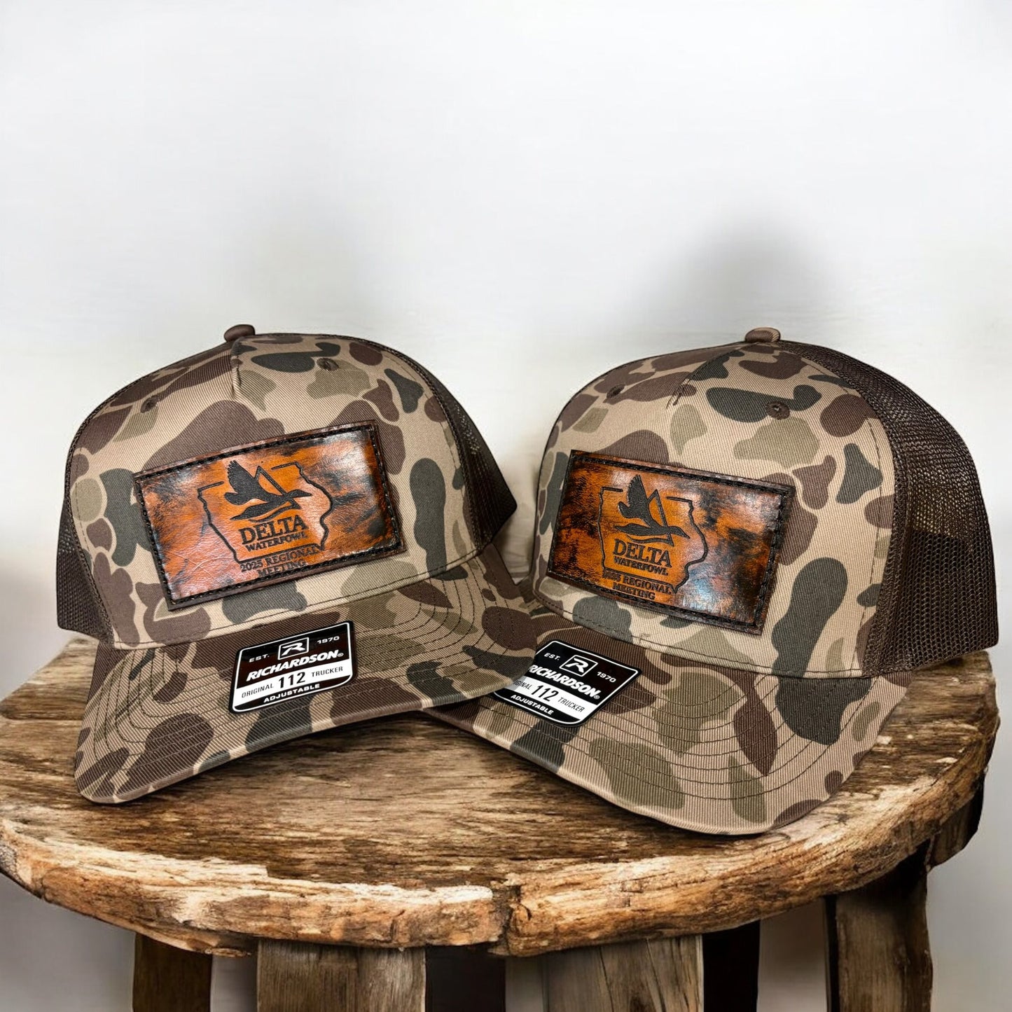 Bulk Custom Logo Genuine Leather Patch Hats image 6