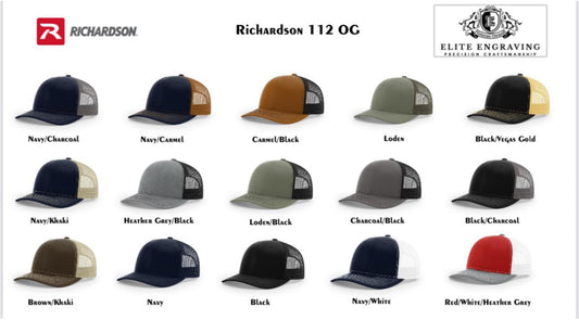 Bulk Custom Logo Richardson 112 Patch Hats image 1